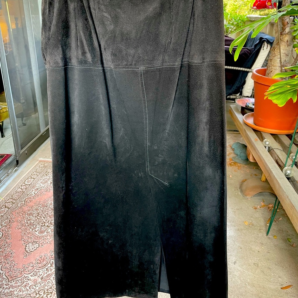 J. Foss of San Francisco side long skirt.